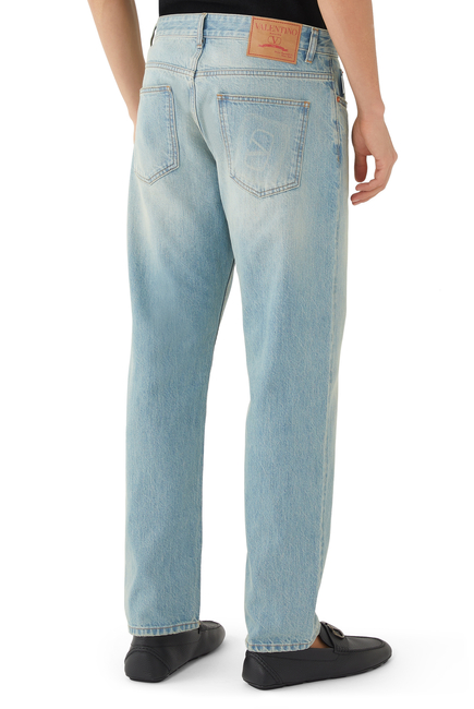 Relaxed Five-Pocket Jeans